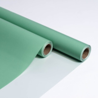 Пленка матовая Корея двухсторонняя олива/белый перламутр 48см*13м±5% 50мкр