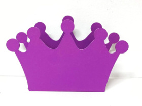 Кашпо Корона (150*240*80) фуксия Акция