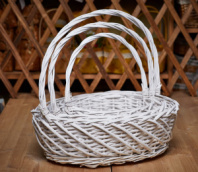 Набор корзин овальные 3 шт L: 44*36 см, высота 14 см.M: 38*30*13H*37HH*33*24B.S: 32*24*11H*32HH*29*2