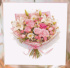Карточка "Розовый букет" К444