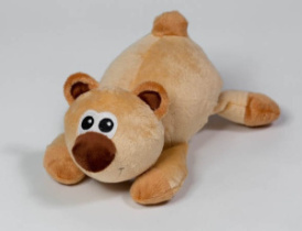 Мягкая игрушка Мишка 2 бежевый (26см)
