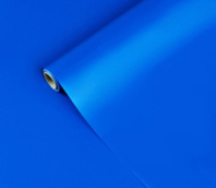 Упак. материал флористическая пленка "Самая нужная", 55 мкр, 58 см х 10 м, королевский синий Упак. материал флористическая пленка "Самая нужная", 55 мкр, 58 см х 10 м, королевский синий