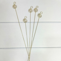 Держатель для открыток "Скрипичный ключ" 33,5см 1/200 1/3000 Держатель для открыток "Скрипичный ключ" 33,5см 1/200 1/3000