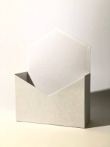 Конверт 180*240*70 из картона под композицию белый