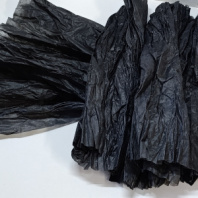 Бумага упаковочная "Воздушная" в листах 35гр 5шт. в уп. черный Бумага упаковочная "Воздушная" в листах 35гр 5шт. в уп. черный