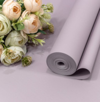 Пленка 0,59*34м 900г "Корейская" 65мкм бледно-сиреневый