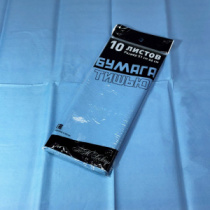 Тишью 50*50/10шт. Голубой