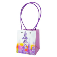 Пакет подарочный №1 лаванда 13*12*15см Пакет подарочный №1 лаванда 13*12*15см