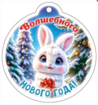 Бирка "Волшебного Нового года!" 12.013 (20 шт)																												